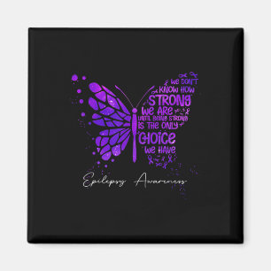 Íman Borboleta Roxo Alavanca Epilepsia