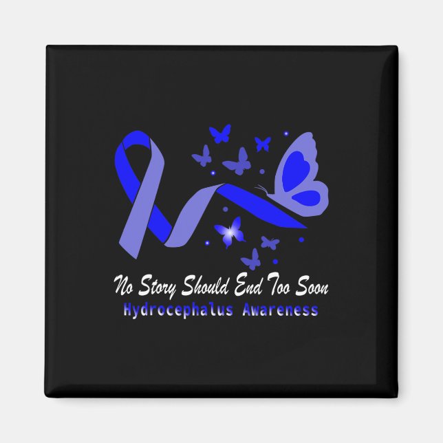 Íman Borboletas de Sensibilização Hidrocéfalo suportam  (Frente)