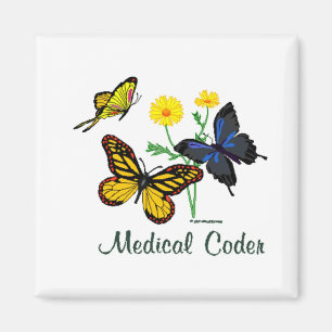 Íman Borboletas médicas do codificador