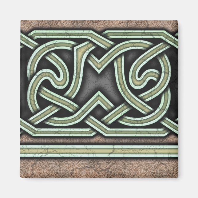 Íman Borda B, Hetero Verde (Frente)