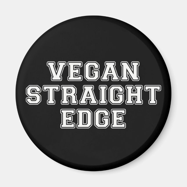 Íman Borda do Hetero Vegan (Frente)