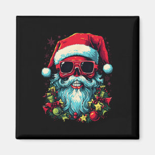 Íman Borda festiva Edgar Design do crânio de Natal