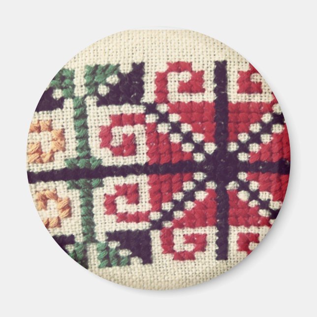 Íman Bordado Ucraniano (Frente)