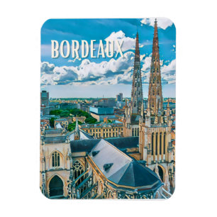 Íman Bordeaux Photo Vintage