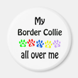 Íman Border Collie Walks Design
