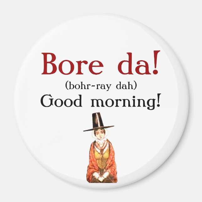 Íman Bore da! (Frente)