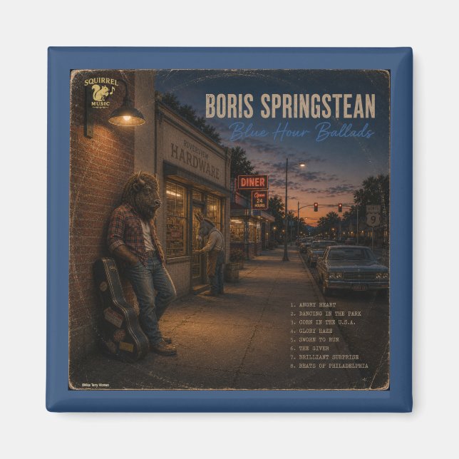 Íman Boris Springstean: uma Paródia (Frente)