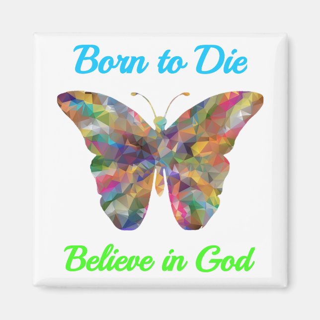 Íman Born to Die , believe in God (Frente)