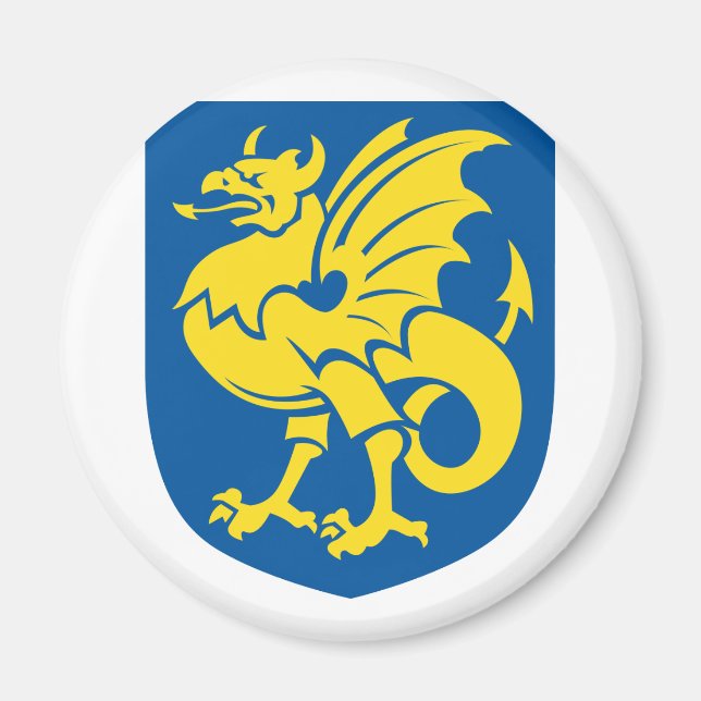 Íman bornholms, Dinamarca (Frente)