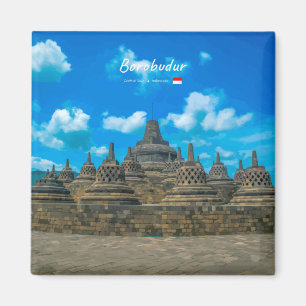 Íman Borobudur, Indonésia - Antigo Templo Budista