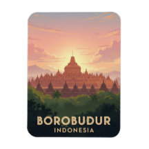 Borobudur Indonesia viagem do patrimônio mundial d