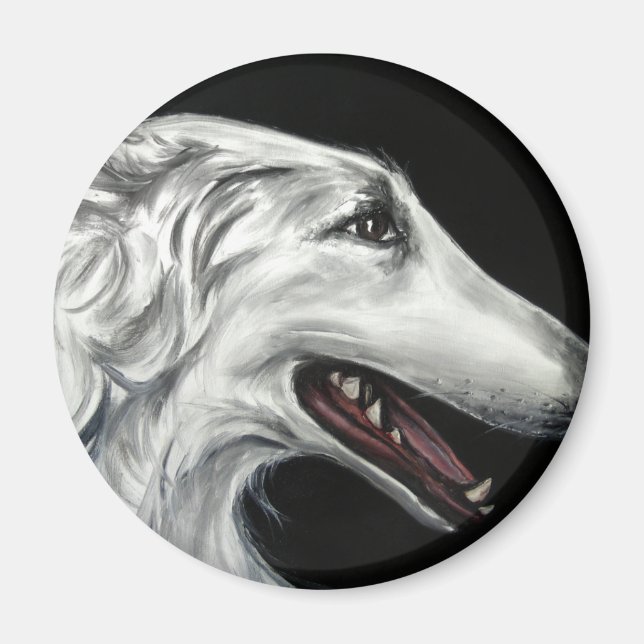 Íman borzoi (Frente)