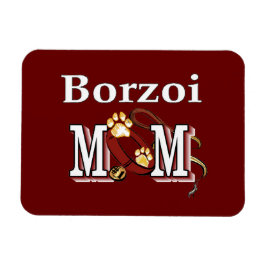 Íman Borzoi Dog MOM