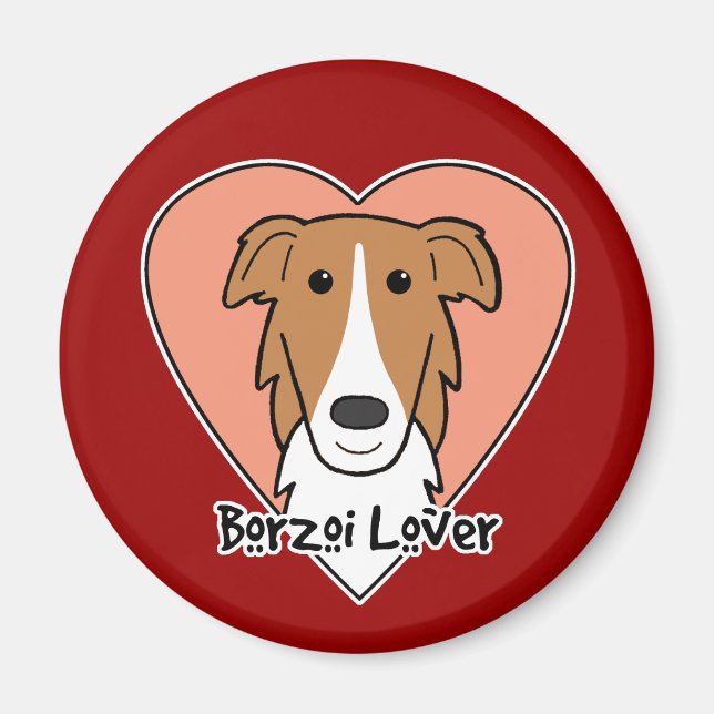 Íman Borzoi Lover (Frente)