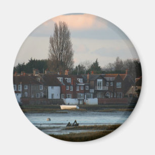 Íman Bosham Harbor, West Sussex, Inglaterra.
