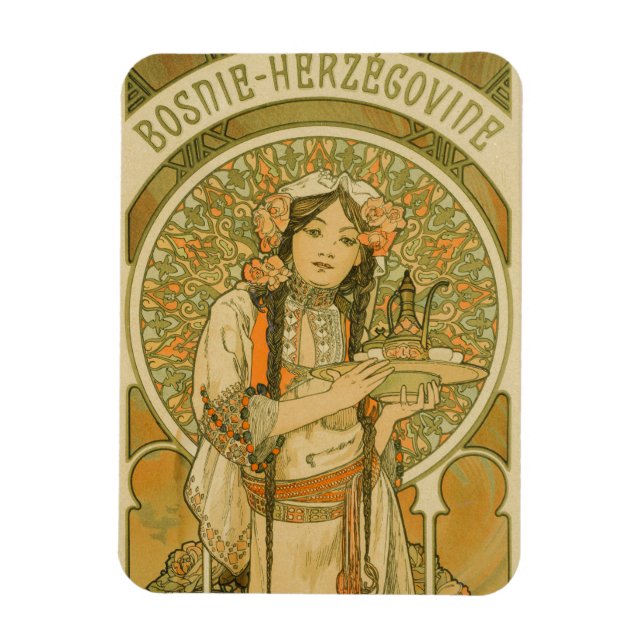 Íman Bósnia e Herzegovina por Alphonse Mucha (1900) (Vertical)