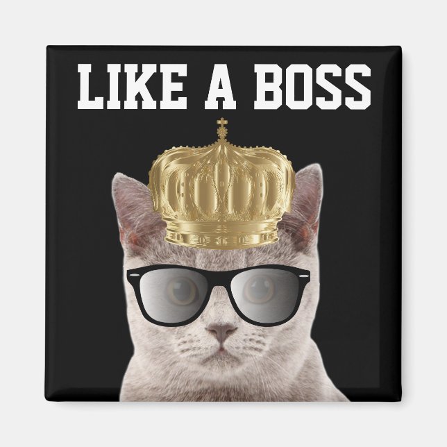 ÍMAN BOSS CAT MAGNETS (Frente)