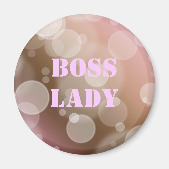 Íman Boss Lady Magnet (Frente)