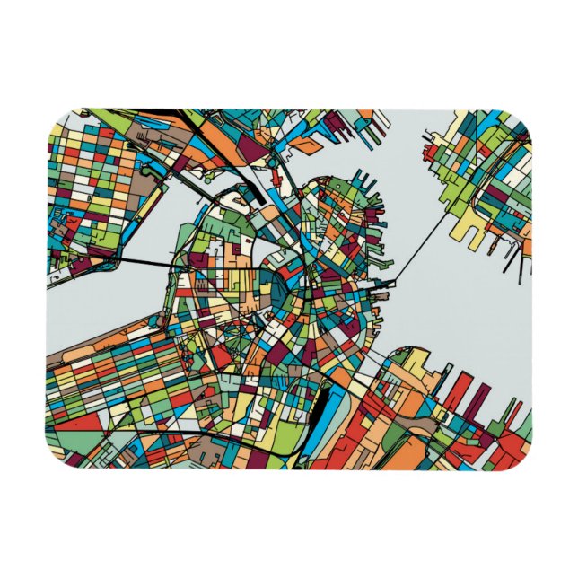 Íman Boston City USA (Horizontal)