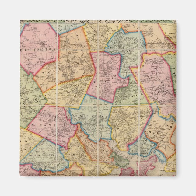 Íman Boston e vizinhança (Frente)