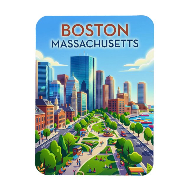 Íman Boston EUA (Vertical)
