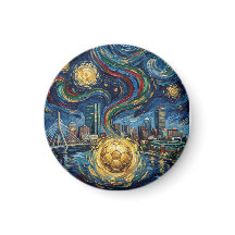 Boston Football Art 2026 Skyline Stadium Design