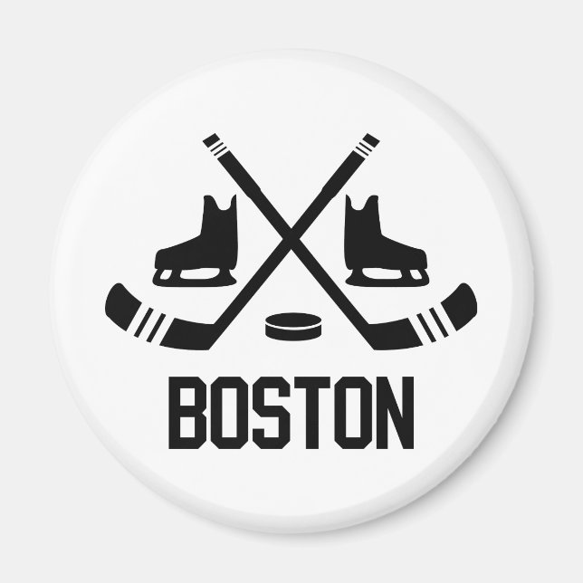 Íman Boston Hockey (Frente)