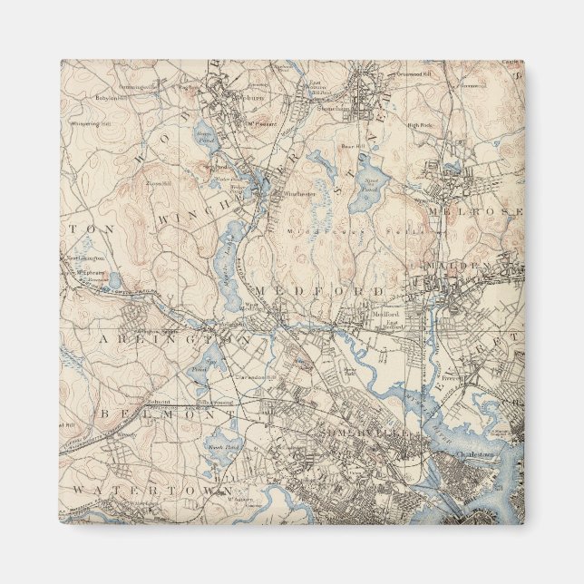 Íman Boston, Massachusetts (Frente)