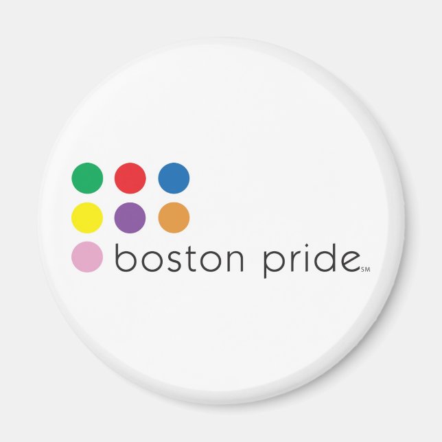 Íman Boston Pride Magnet Standard (Frente)