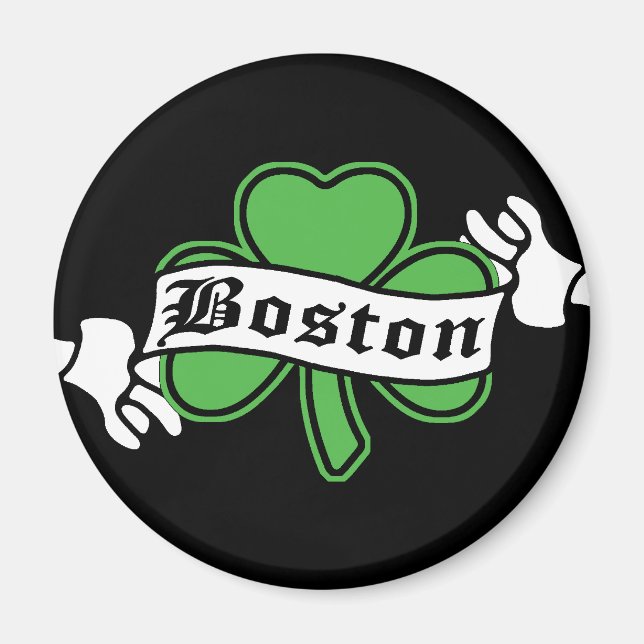 Íman Boston Shamrock (Frente)