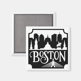 Íman Boston Skyline