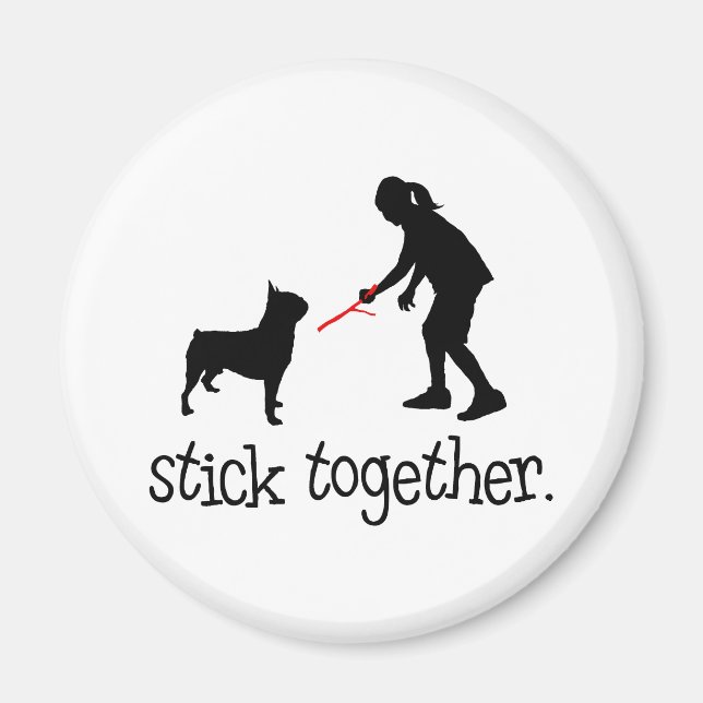 Íman Boston Terrier (Frente)