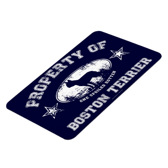 Íman Boston Terrier (Left Side)