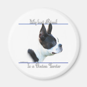 Íman Boston Terrier Best Friend 2 - Magnet