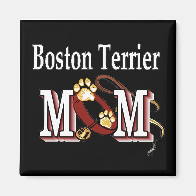 Íman Boston Terrier Dog MOM (Frente)