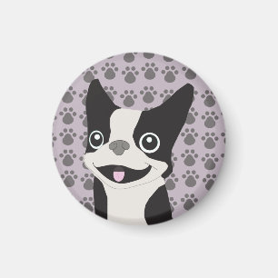 Íman Boston Terrier, Lavanda Roxa