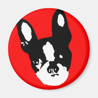 Íman Boston Terrier Pop Art