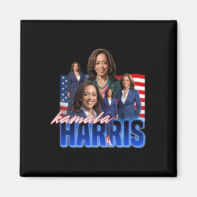 Íman Bota Pirata da Bandeira Americana Harris (Frente)