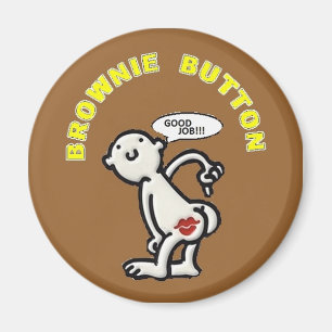 ÍMAN BOTÃO DA BROWNIE
