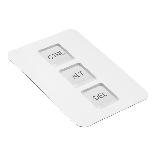 Íman botão de teclado de computador CTRL ALT DEL do Sli (Lado Direito)