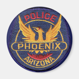 Íman Botão do ímã da polícia de Phoenix