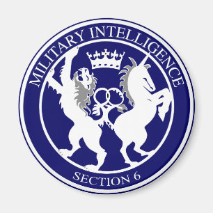 Íman Botão do logotipo MI6