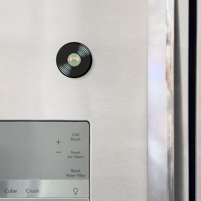 Íman Botão Estilo Retroativo de Registros Gorst (In Situ (Fridge))