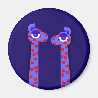 Íman Botão HEART GIRAFFES