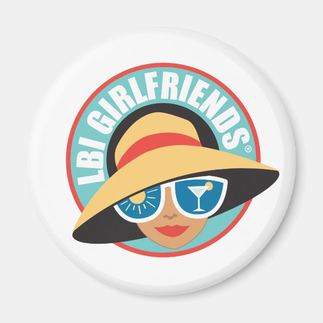 Íman Botão LBIG Round Magnet (Frente)