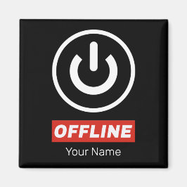 Íman Botão Liga/Desliga Offline Para Relaxar Ou Desliga