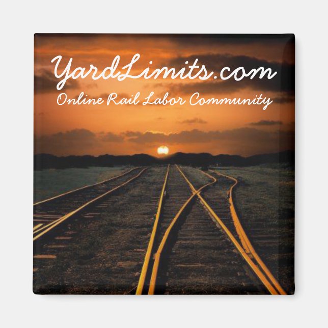 Íman Botão Magnético YardLimits.com (Frente)