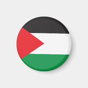 Íman Botão Palestino, Bandeira Palestina Patriótica