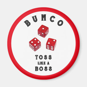 Íman Botão Prêmios Bunco Gift