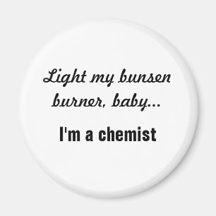 Íman Botão Químico Cheeky - Bunsen Burner